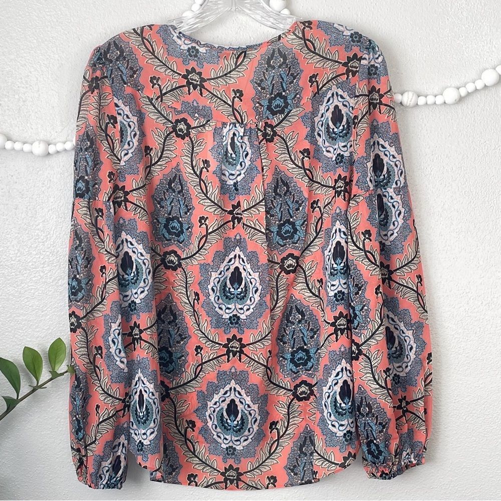 Cooper St Viva Sheer Floral Paisley Print Top - Picture 9 of 9
